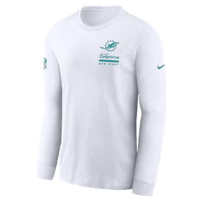 Miami Dolphins Sideline Team Issue Men's Nike Dri-FIT NFL